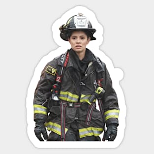 STELLA KIDD - CHICAGO FIRE - MIRANDA RAE MAYO Sticker